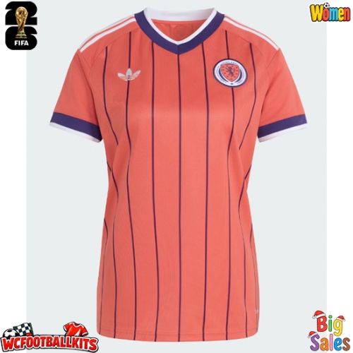 Scotland Replica Away Stadium Shirt for Women World Cup 2026 Short Sleeve